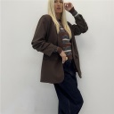 maglia in costina modello polo scarlet